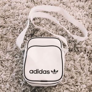 White Adidas Bag